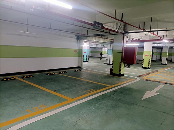 泰州小区划线